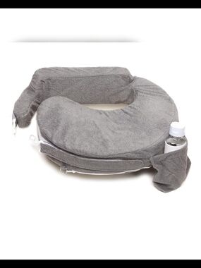 My Brest Friend Nursing Pillow- Gray